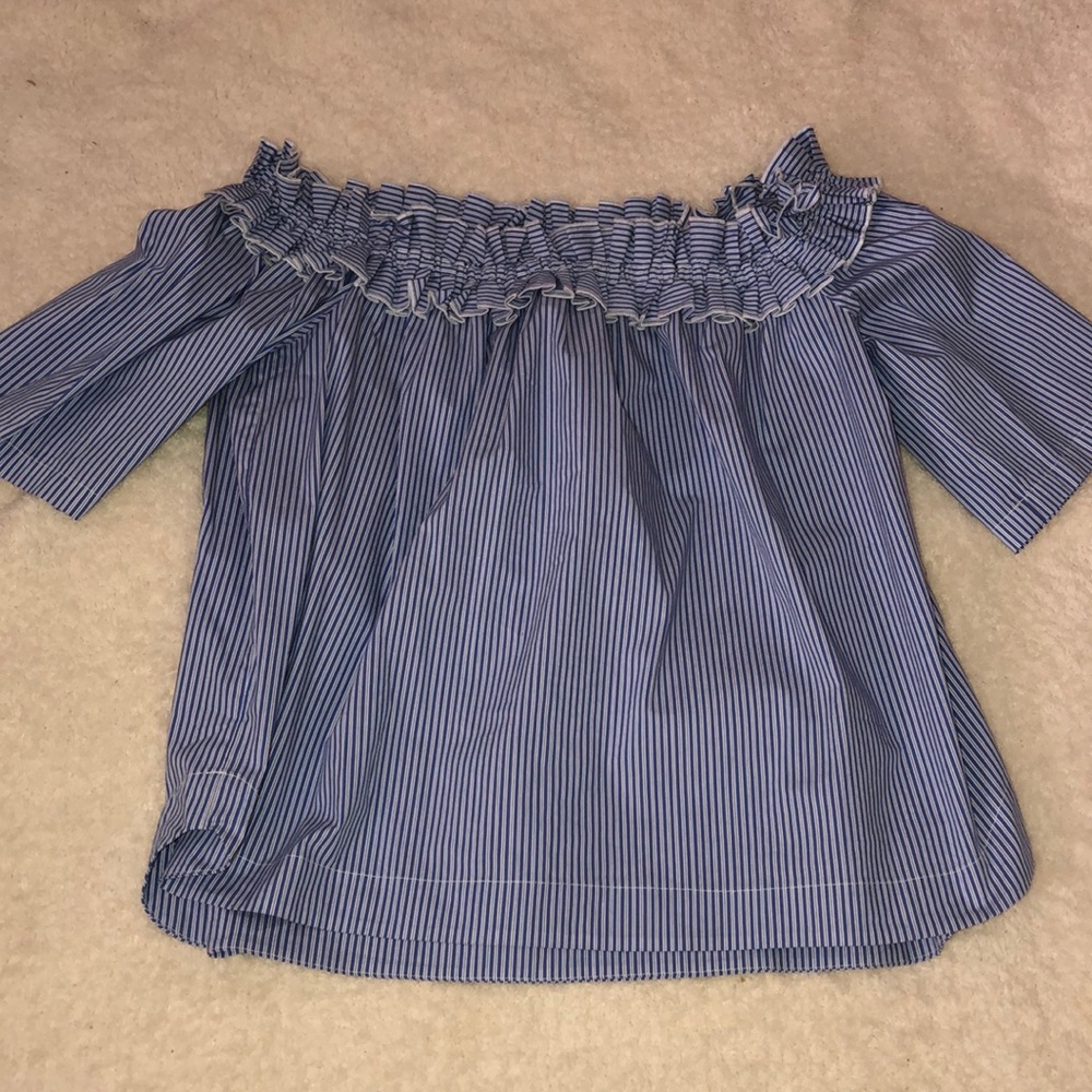 Vineyard Vines off the Shoulder top